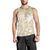 Custom Indo Fijians Men Tank Top Fiji ke Hindustani Polyneisan Paisley Beige Style