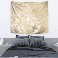 Custom Indo Fijians Tapestry Fiji ke Hindustani Polyneisan Paisley Beige Style LT9 - Polynesian Pride