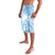 Custom Indo Fijians Lavalava Fiji ke Hindustani Polyneisan Paisley Blue Style