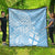 Custom Indo Fijians Quilt Fiji ke Hindustani Polyneisan Paisley Blue Style