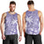 Custom Indo Fijians Men Tank Top Fiji ke Hindustani Polyneisan Paisley Purple Style