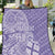 Custom Indo Fijians Quilt Fiji ke Hindustani Polyneisan Paisley Purple Style