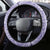 Custom Indo Fijians Steering Wheel Cover Fiji ke Hindustani Polyneisan Paisley Purple Style