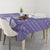 Custom Indo Fijians Tablecloth Fiji ke Hindustani Polyneisan Paisley Purple Style