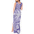 Custom Indo Fijians Tank Maxi Dress Fiji ke Hindustani Polyneisan Paisley Purple Style