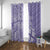 Custom Indo Fijians Window Curtain Fiji ke Hindustani Polyneisan Paisley Purple Style