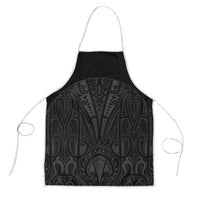 Queensland Maori Rugby Nga Hau e Wha Apron Black Motif LT9 Black - Polynesian Pride