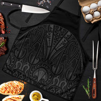 Queensland Maori Rugby Nga Hau e Wha Apron Black Motif LT9 Black - Polynesian Pride