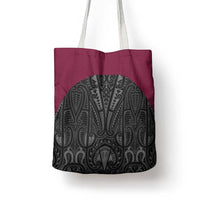Queensland Maori Rugby Nga Hau e Wha Tote Bag Maroon Motif LT9 - Polynesian Pride