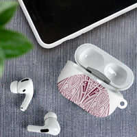Queensland Maori Rugby Nga Hau e Wha AirPods Case White Motif LT9 - Polynesian Pride