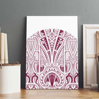 Queensland Maori Rugby Nga Hau e Wha Canvas Wall Art White Motif LT9 - Polynesian Pride
