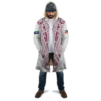 Queensland Maori Rugby Nga Hau e Wha Cloak White Motif LT9 - Polynesian Pride