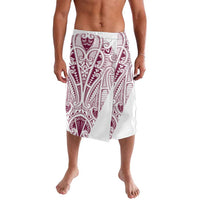 Queensland Maori Rugby Nga Hau e Wha Lavalava White Motif LT9 White - Polynesian Pride