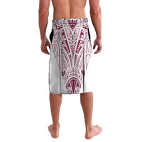 Queensland Maori Rugby Nga Hau e Wha Lavalava White Motif LT9 - Polynesian Pride
