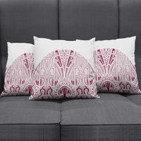 Queensland Maori Rugby Nga Hau e Wha Pillow Cover White Motif LT9 - Polynesian Pride