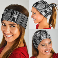 Fiji Custom Rugby National Heritage Neck Gaiter Black Traditional Masi Inspired LT9 - Polynesian Pride