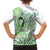 Its Okay Green Ribbon Personalised Family Matching Summer Maxi Dress and Hawaiian Shirt Polynesian Depression Awareness