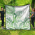 Its Okay Green Ribbon Personalised Quilt Polynesian Depression Awareness