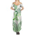 Its Okay Green Ribbon Personalised Summer Maxi Dress Polynesian Depression Awareness