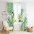 Its Okay Green Ribbon Personalised Window Curtain Polynesian Depression Awareness