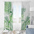 Its Okay Green Ribbon Personalised Window Curtain Polynesian Depression Awareness