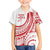 Know Your Status Red Ribbon Personalised Family Matching Puletasi and Hawaiian Shirt Polynesian AIDS Awareness