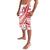 Know Your Status Red Ribbon Personalised Lavalava Polynesian AIDS Awareness