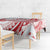 Know Your Status Red Ribbon Personalised Tablecloth Polynesian AIDS Awareness