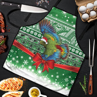 New Zealand Kea Bird Christmas Apron Maori Inspired Knitted Patterns