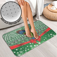 New Zealand Kea Bird Christmas Bathroom Set Maori Inspired Knitted Patterns LT9 - Polynesian Pride