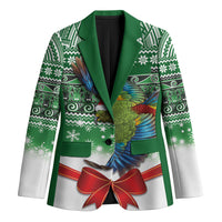 New Zealand Kea Bird Christmas Blazer Maori Inspired Knitted Patterns