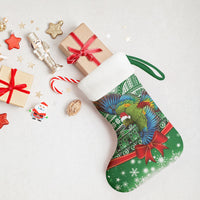 New Zealand Kea Bird Christmas Stocking Maori Inspired Knitted Patterns