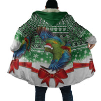 New Zealand Kea Bird Christmas Cloak Maori Inspired Knitted Patterns