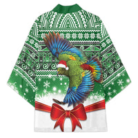 New Zealand Kea Bird Christmas Kimono Maori Inspired Knitted Patterns