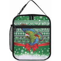 New Zealand Kea Bird Christmas Lunch Bag Maori Inspired Knitted Patterns