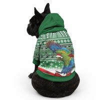 New Zealand Kea Bird Christmas Pet Hoodie Maori Inspired Knitted Patterns LT9 - Polynesian Pride