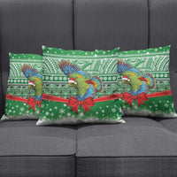 New Zealand Kea Bird Christmas Pillow Cover Maori Inspired Knitted Patterns LT9 - Polynesian Pride