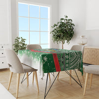 New Zealand Kea Bird Christmas Tablecloth Maori Inspired Knitted Patterns