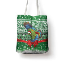 New Zealand Kea Bird Christmas Tote Bag Maori Inspired Knitted Patterns LT9 - Polynesian Pride