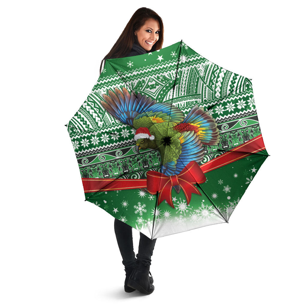 New Zealand Kea Bird Christmas Umbrella Maori Inspired Knitted Patterns