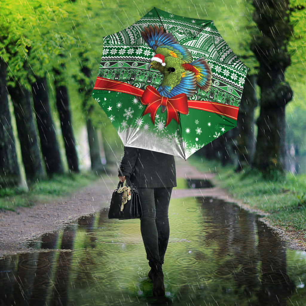 New Zealand Kea Bird Christmas Umbrella Maori Inspired Knitted Patterns