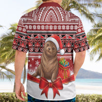 New Zealand Kekeno Seal Christmas Hawaiian Shirt Maori Inspired Knitted Patterns LT9 - Polynesian Pride