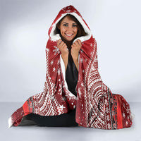 New Zealand Kekeno Seal Christmas Hooded Blanket Maori Inspired Knitted Patterns LT9 - Polynesian Pride