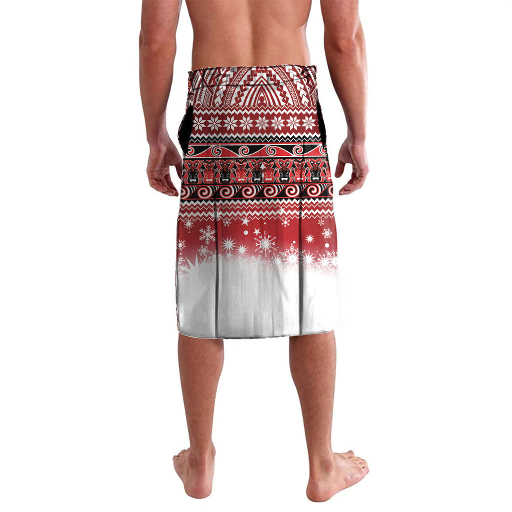 New Zealand Kekeno Seal Christmas Lavalava Maori Inspired Knitted Patterns LT9 - Polynesian Pride