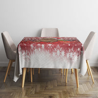 New Zealand Kekeno Seal Christmas Tablecloth Maori Inspired Knitted Patterns