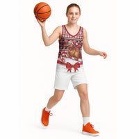 New Zealand Kiwi Bird Christmas Basketball Jersey Maori Inspired Knitted Patterns LT9 - Polynesian Pride