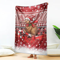 New Zealand Kiwi Bird Christmas Blanket Maori Inspired Knitted Patterns