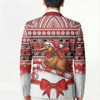 New Zealand Kiwi Bird Christmas Blazer Maori Inspired Knitted Patterns