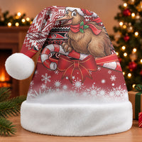 New Zealand Kiwi Bird Christmas Santa Hat Maori Inspired Knitted Patterns