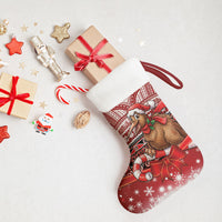 New Zealand Kiwi Bird Christmas Stocking Maori Inspired Knitted Patterns